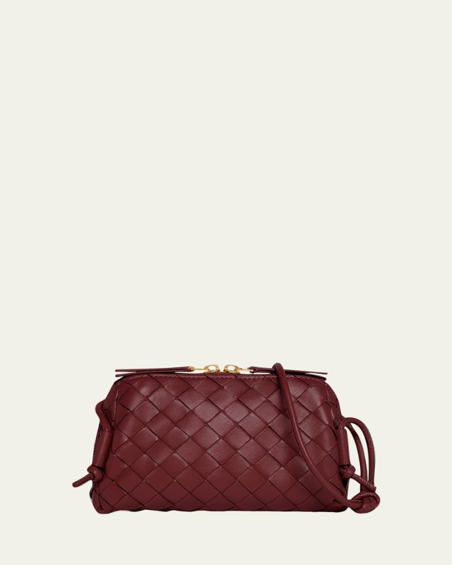 Zip Leather Pouch Shoulder Bag